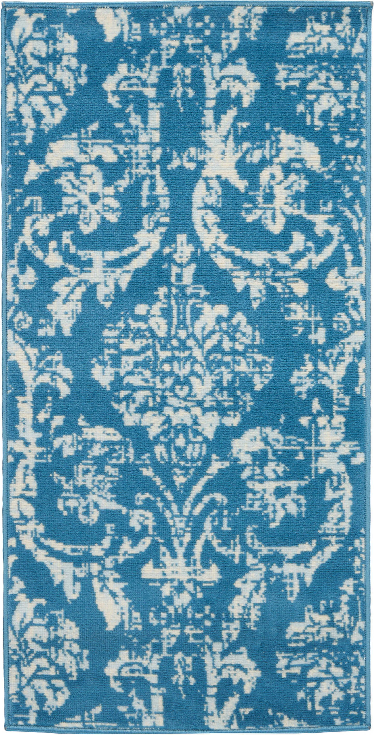 Nourison Home Jubilant JUB09 Blue Transitional Machinemade Rug