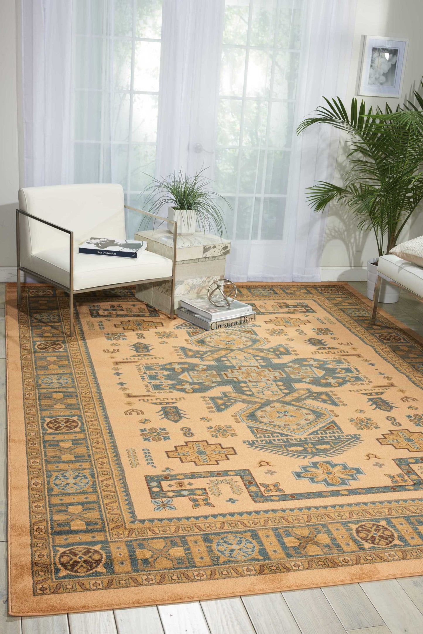 Nourison Home Maymana MYN11 Camel  Traditional Machinemade Rug