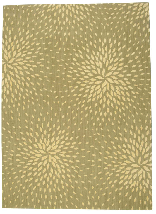 Nourison Home Capri CAP2 Light Green  Contemporary Woven Rug