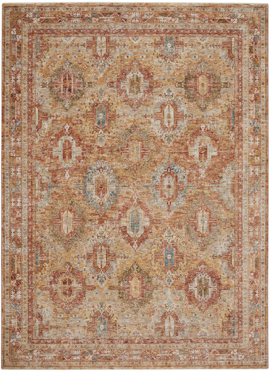 Nourison Home Sahar SHR01 Rust  Traditional Machinemade Rug