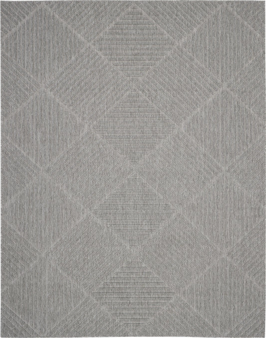 Nourison Home Cozumel CZM05 Light Grey  Contemporary Machinemade Rug