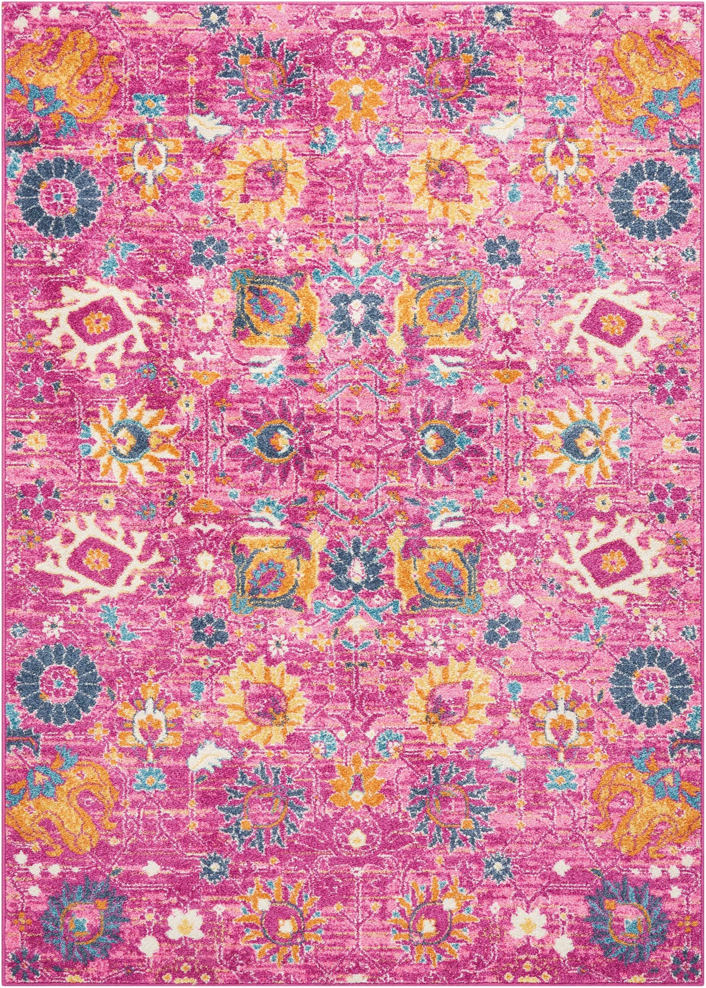 Nourison Home Passion PSN01 Fuchsia  Transitional Machinemade Rug