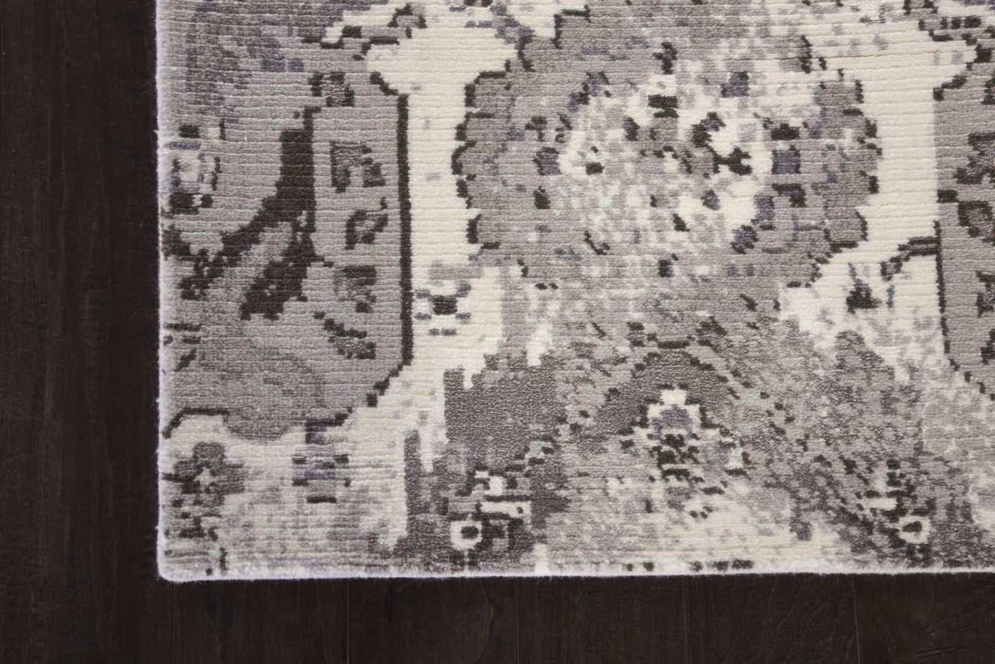 Nourison Home Twilight TWI03 Ivory Grey  Transitional Loom Rug