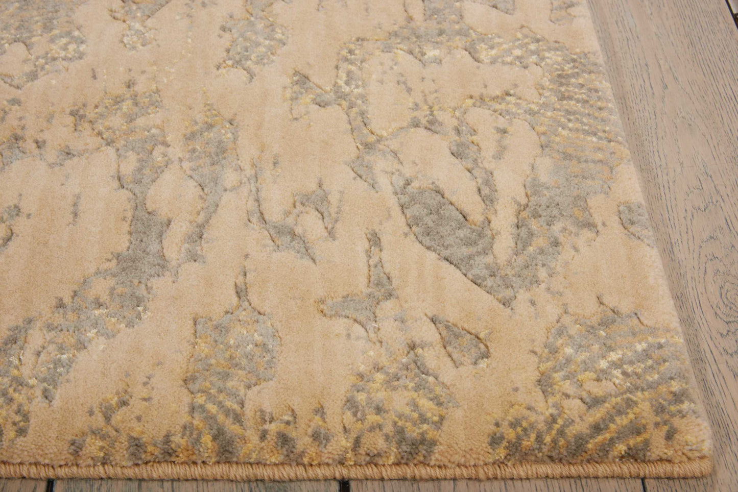 Nourison Home Nepal NEP12 Beige Slate  Transitional Loom Rug