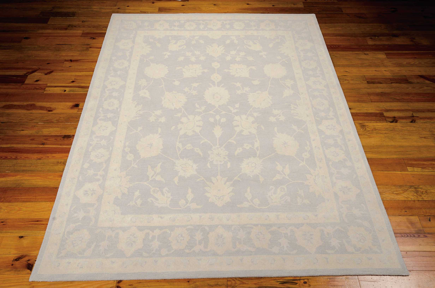 Nourison Home Zephyr ZEP02 Light Blue  Traditional Tufted Rug