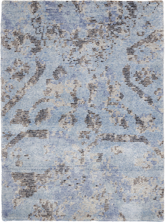 Nourison Home Lucent LCN01 Sky Transitional Knotted Rug