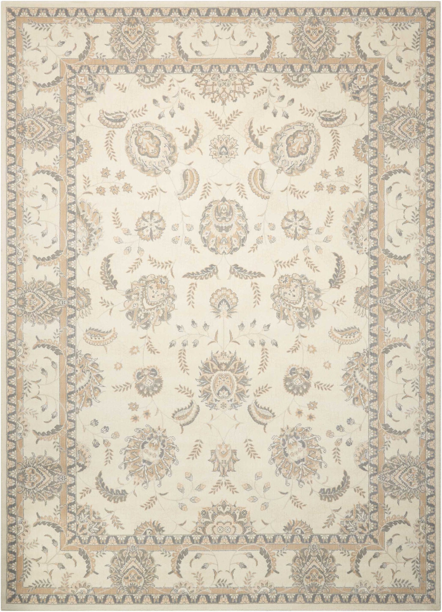 Nourison Home Persian Empire PE22 Bone  Traditional Loom Rug