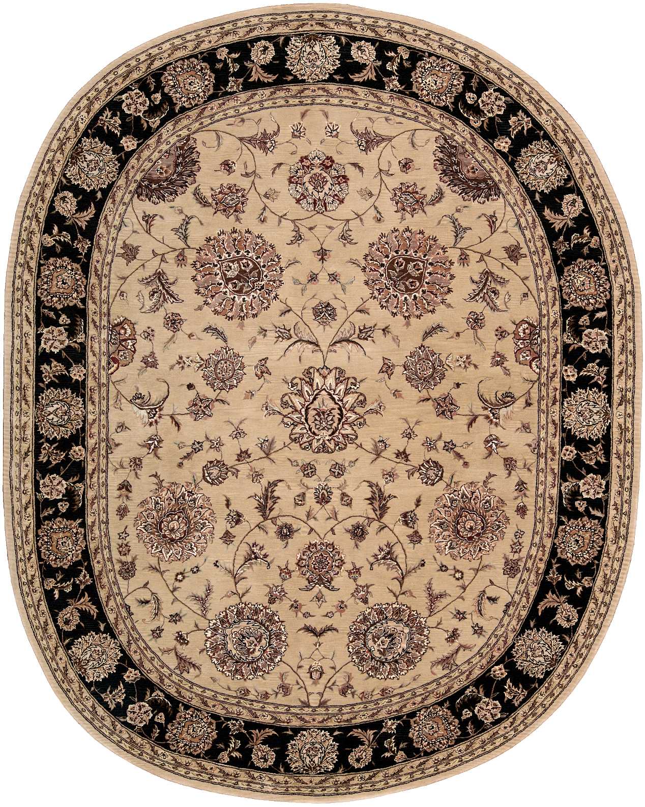 Nourison Home Nourison 2000 2207 Beige  Traditional Tufted Rug