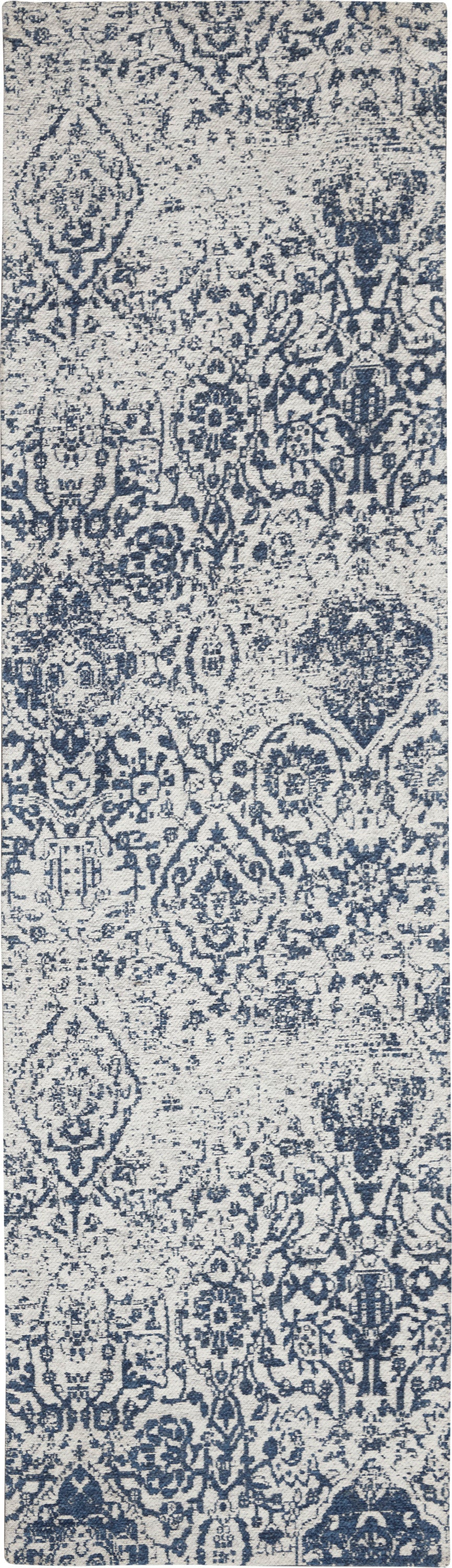 Nourison Home Damask DAS06 Blue  Transitional Machinemade Rug