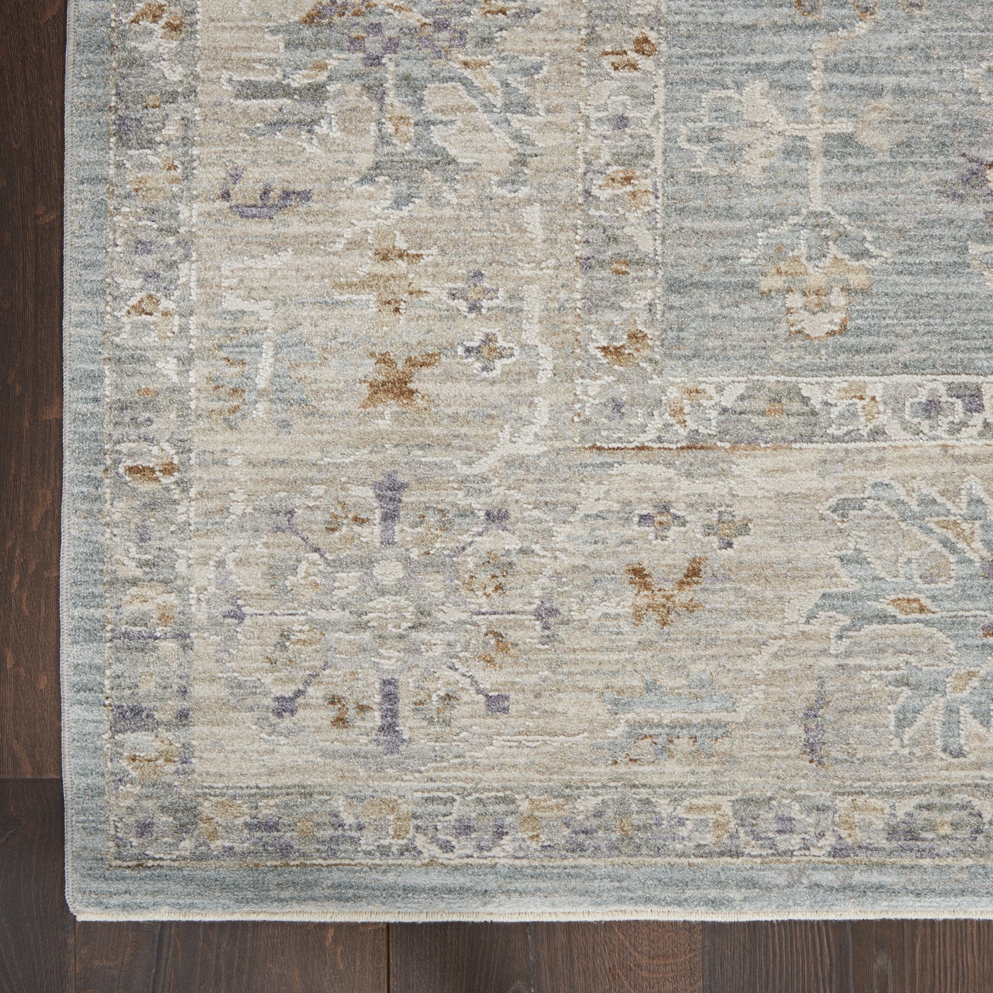 Nourison Home Infinite IFT05 Blue  Traditional Machinemade Rug