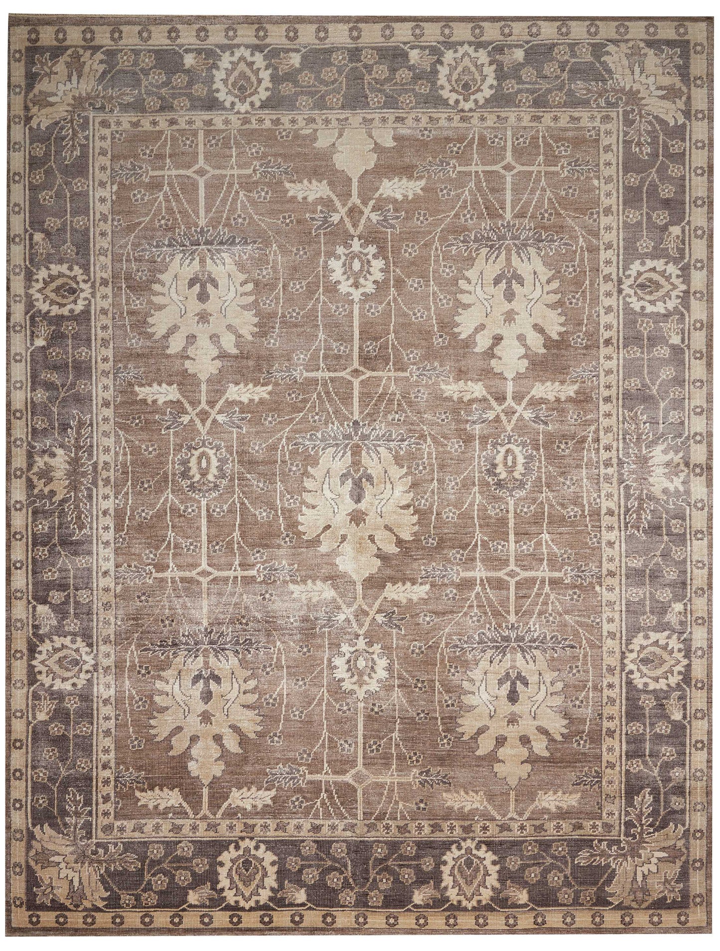 Nourison Home Aldora ALD03 Opal Grey  Traditional Knotted Rug