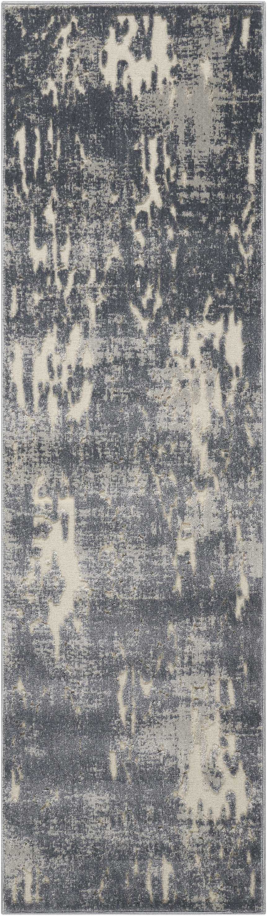 Michael Amini Gleam MA602 Slate Contemporary Machinemade Rug