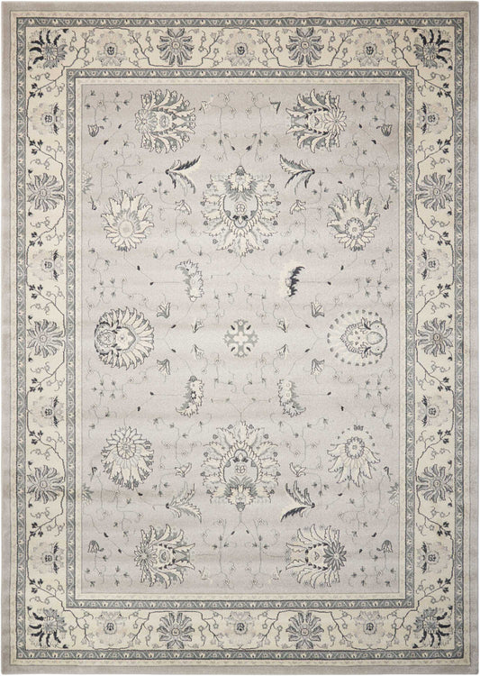 Nourison Home Maymana MYN03 Silver  Traditional Machinemade Rug