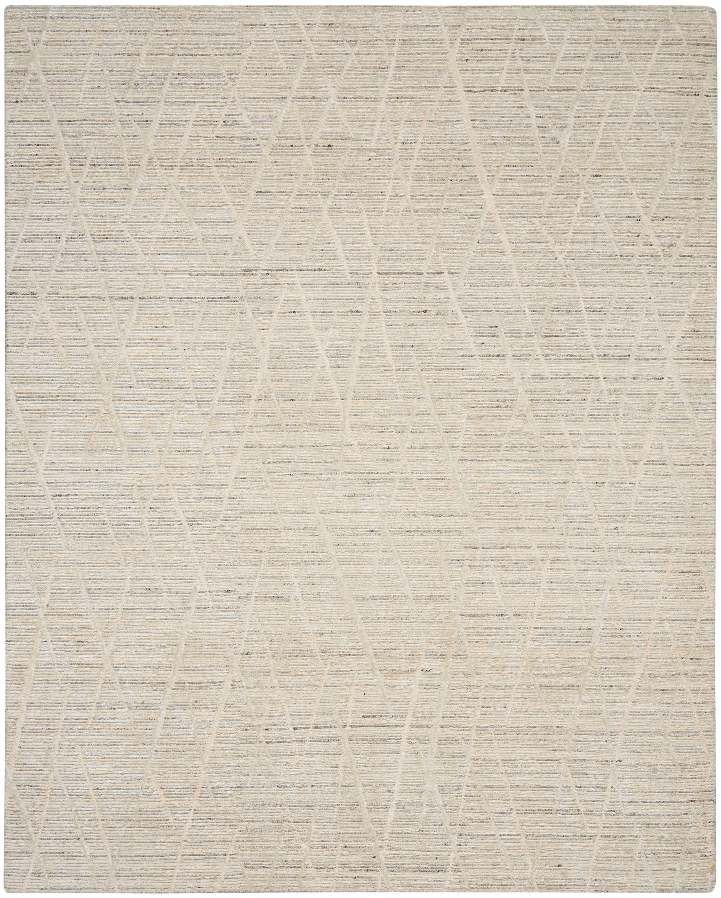 Nourison Home OCEAN OCP02 Pearl  Contemporary Knotted Rug