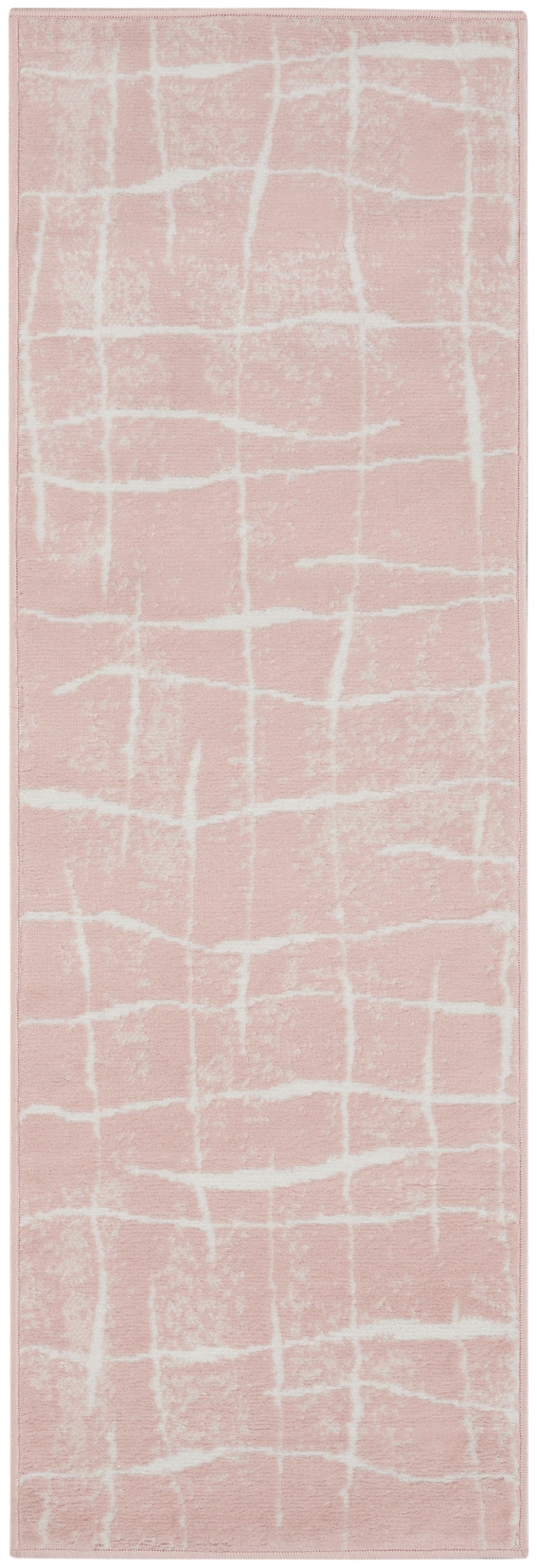 Nourison Home Whimsicle WHS09 Pink Ivory  Contemporary Machinemade Rug