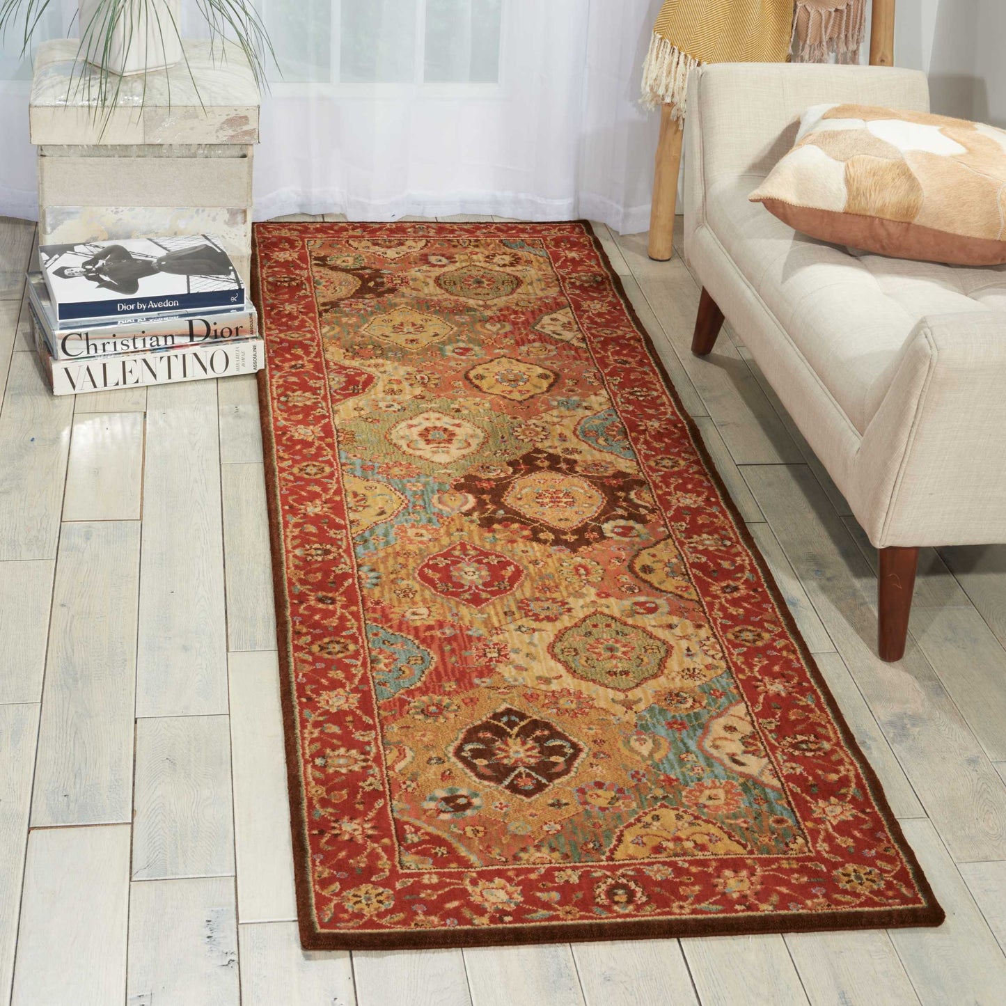 Nourison Home Living Treasures LI03 Multicolor  Traditional Loom Rug