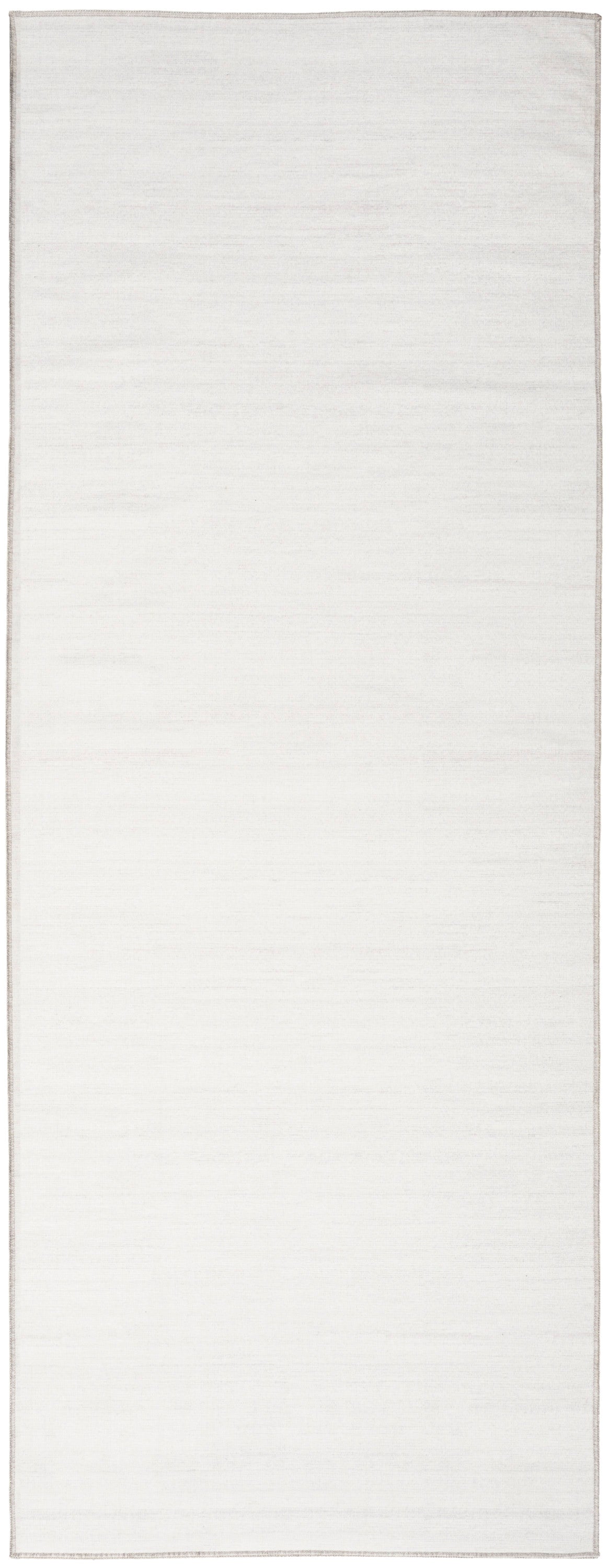 Nourison Home Washable Essentials WAE01 Ivory Grey Contemporary Woven Rug