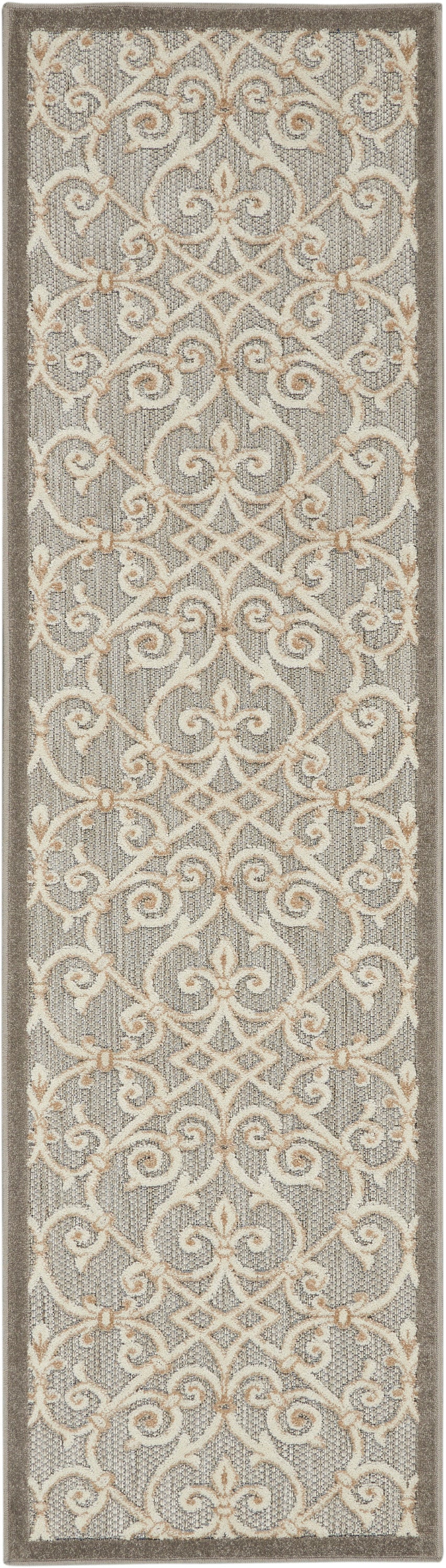 Nourison Home Aloha ALH21 Natural  Contemporary Machinemade Rug