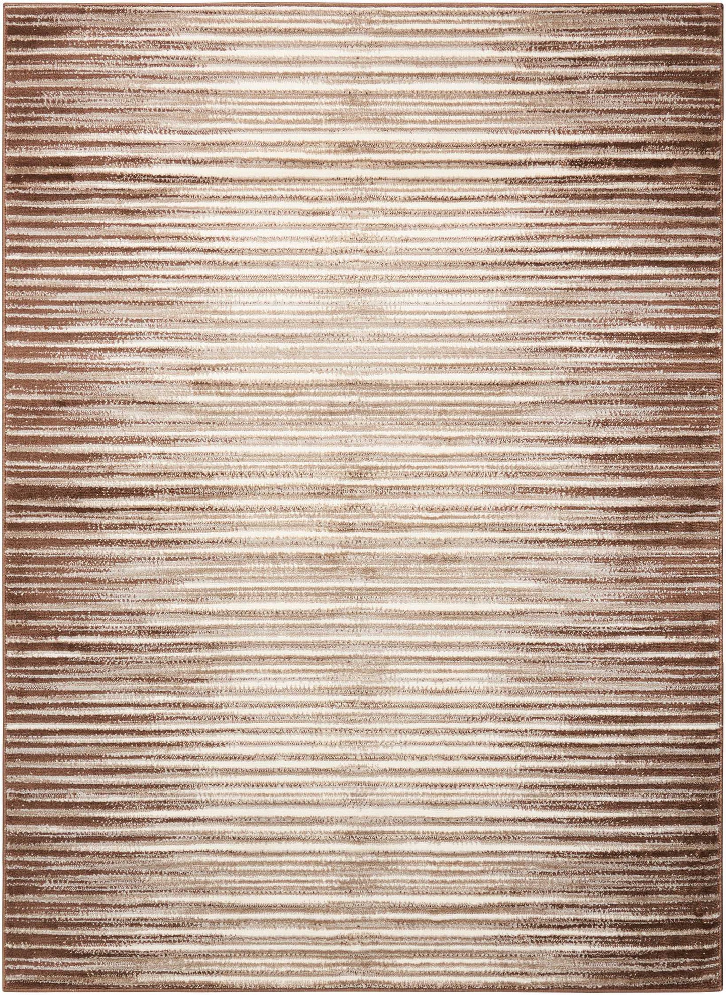 Nourison Home Studio STU07 Mocha Contemporary Tufted Rug