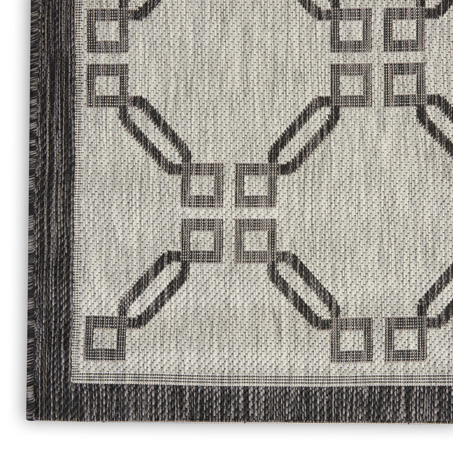 Nourison Home Country Side CTR02 Ivory Charcoal  Transitional Machinemade Rug