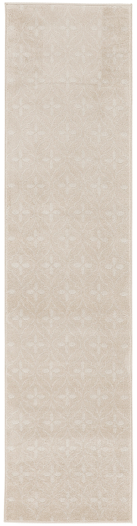 Nourison Home Nourison Essentials NRE04 Ivory Beige Contemporary Machinemade Rug