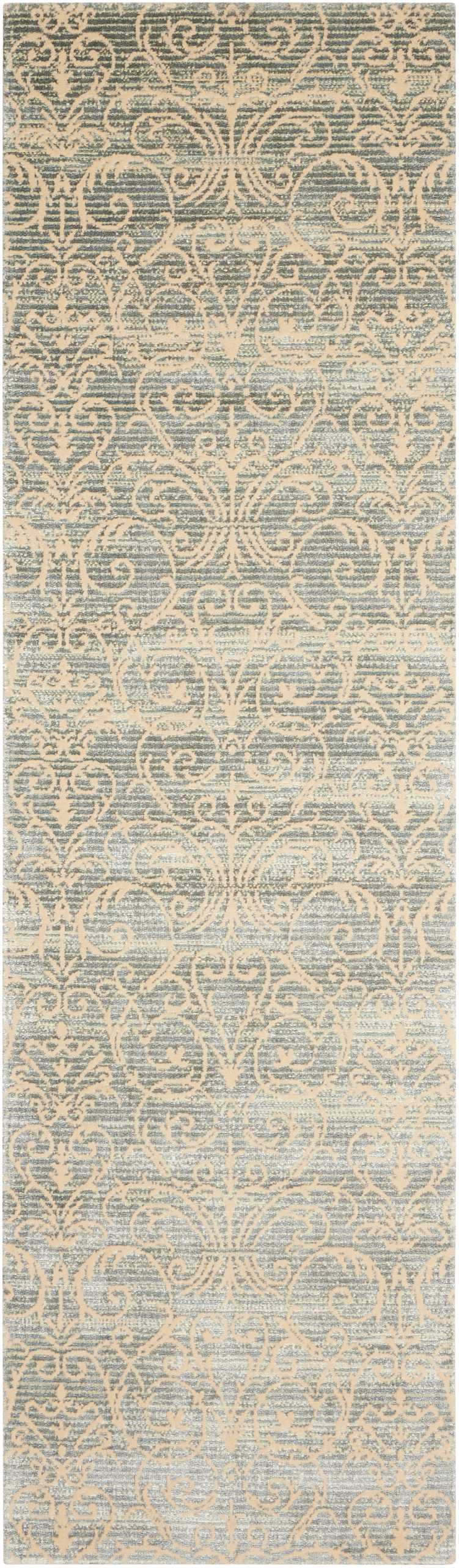 Nourison Home Luminance LUM05 Cobalt Transitional Loom Rug