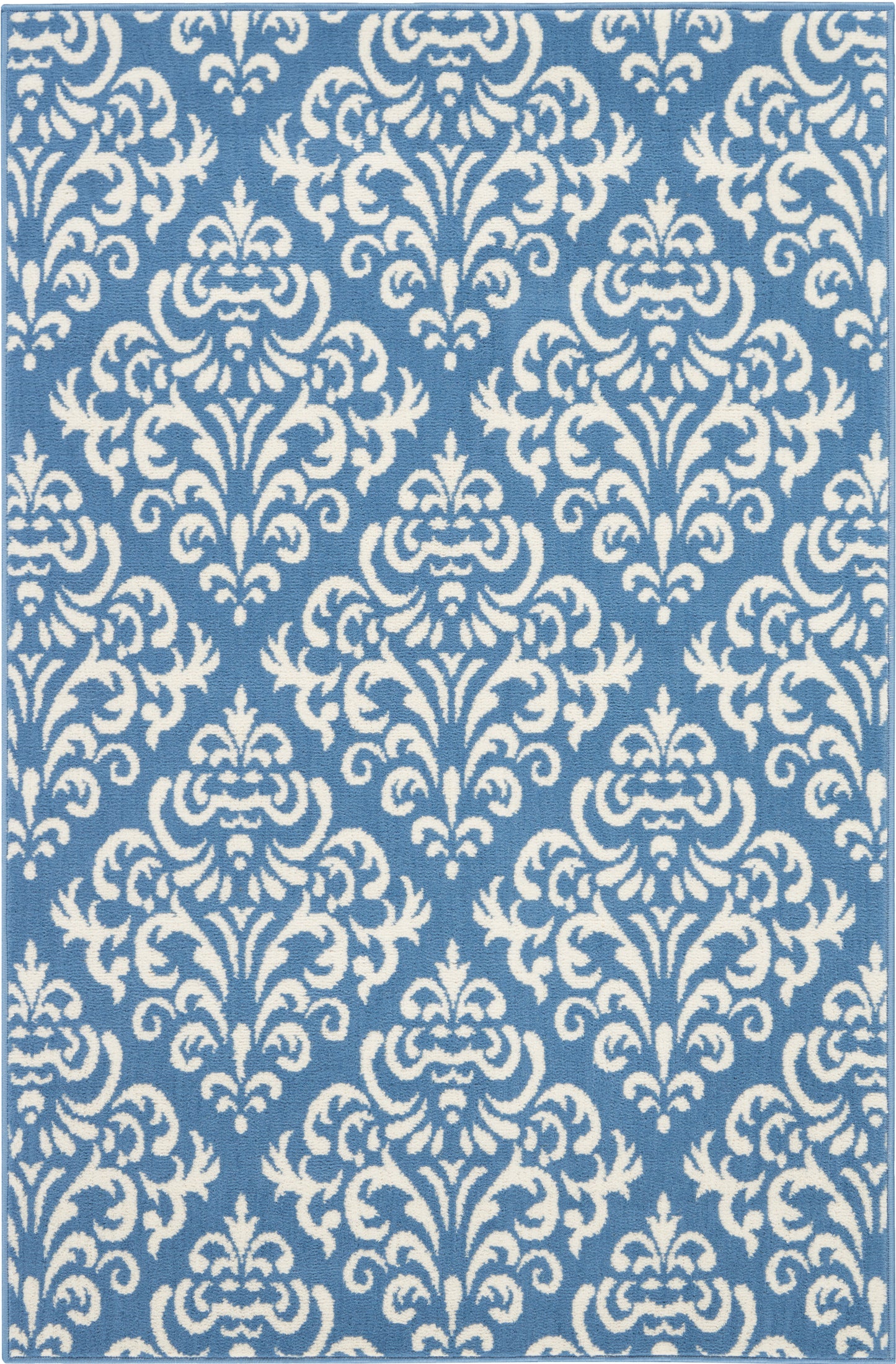 Nourison Home Grafix GRF06 Blue  Transitional Machinemade Rug