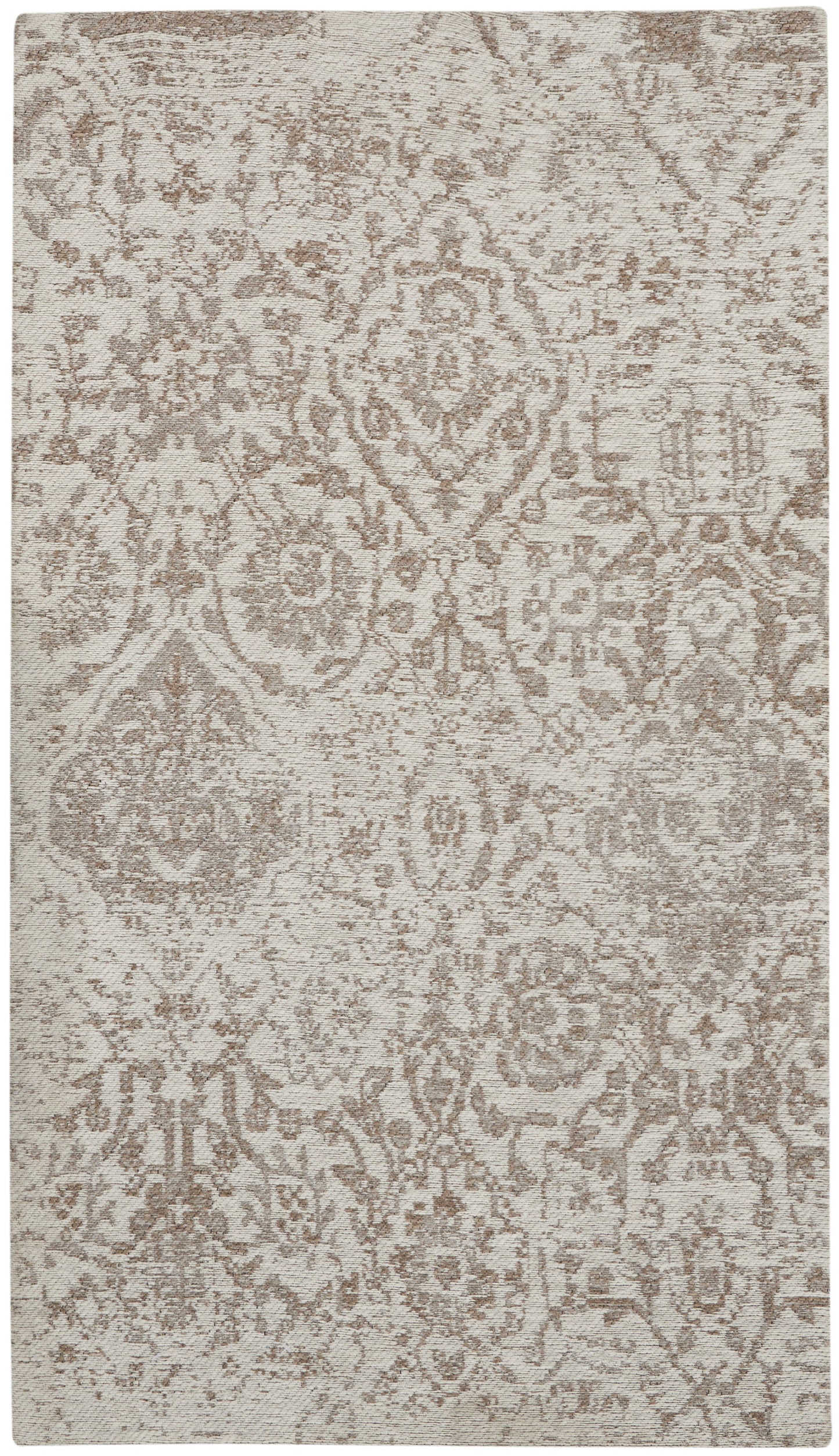 Nourison Home Damask DAS06 Ivory Transitional Machinemade Rug