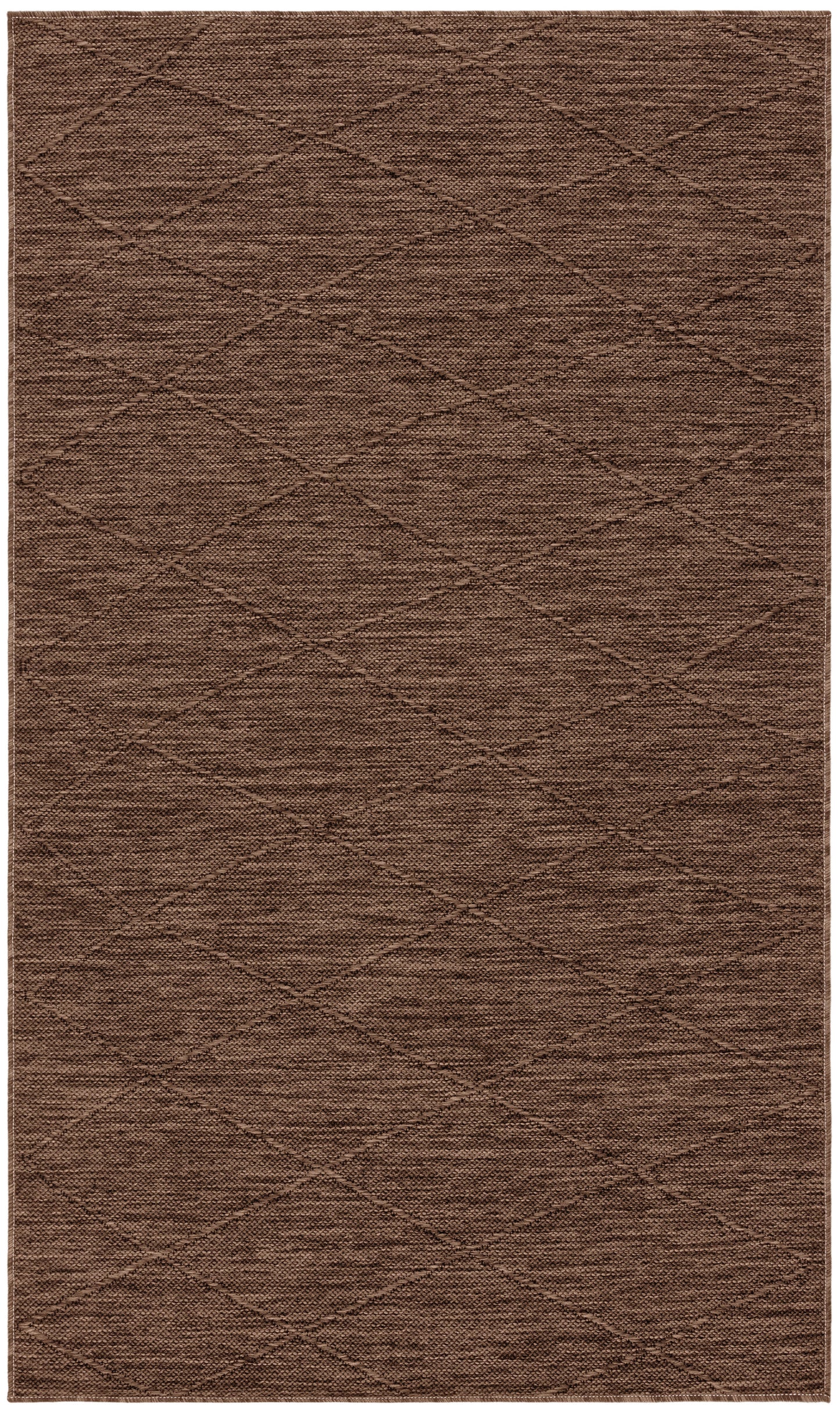 Nourison Home Washable Solutions WSL01 Mocha  Contemporary Machinemade Rug