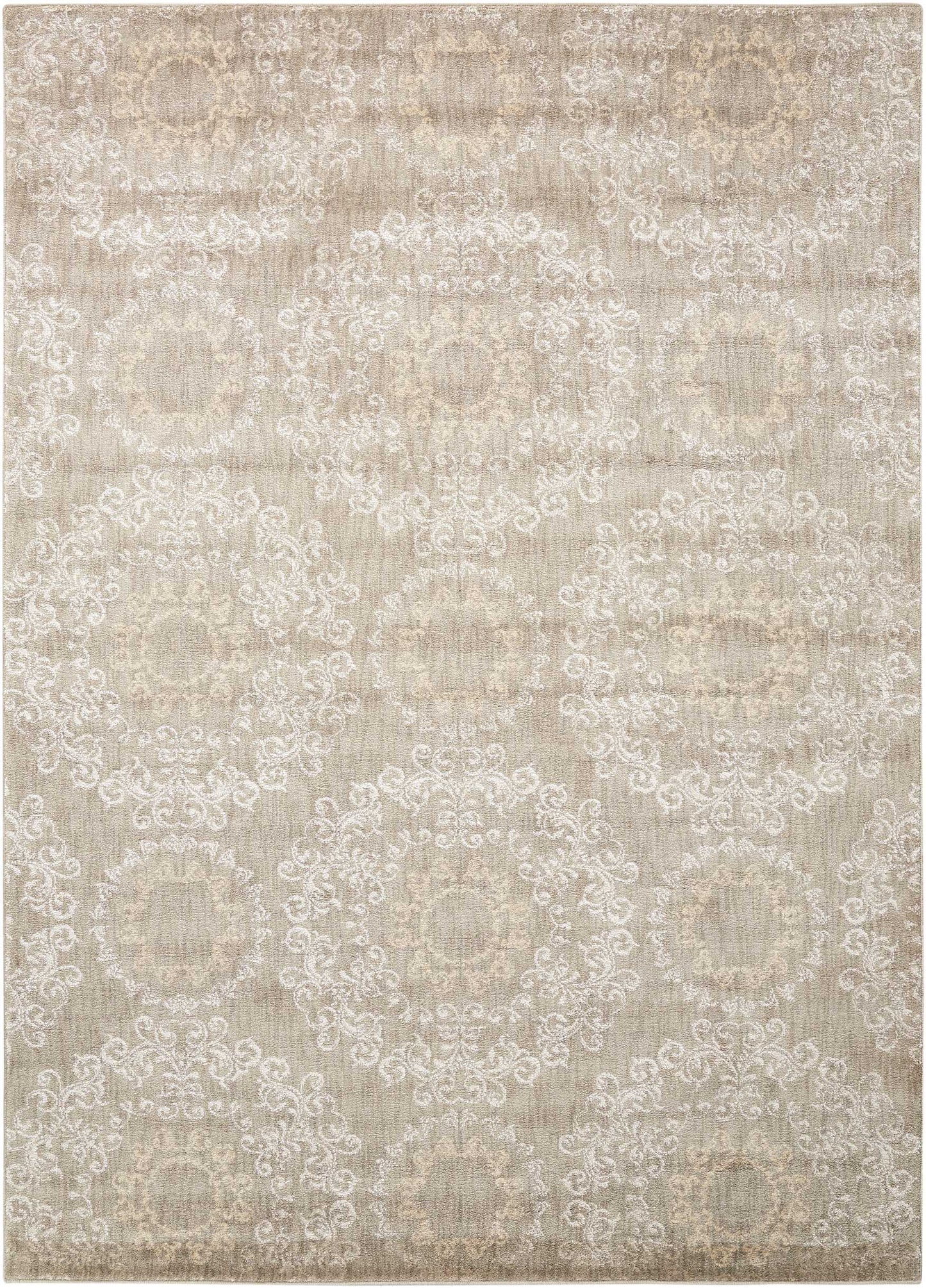 Nourison Home Tranquility TNQ03 Stone  Transitional Machinemade Rug