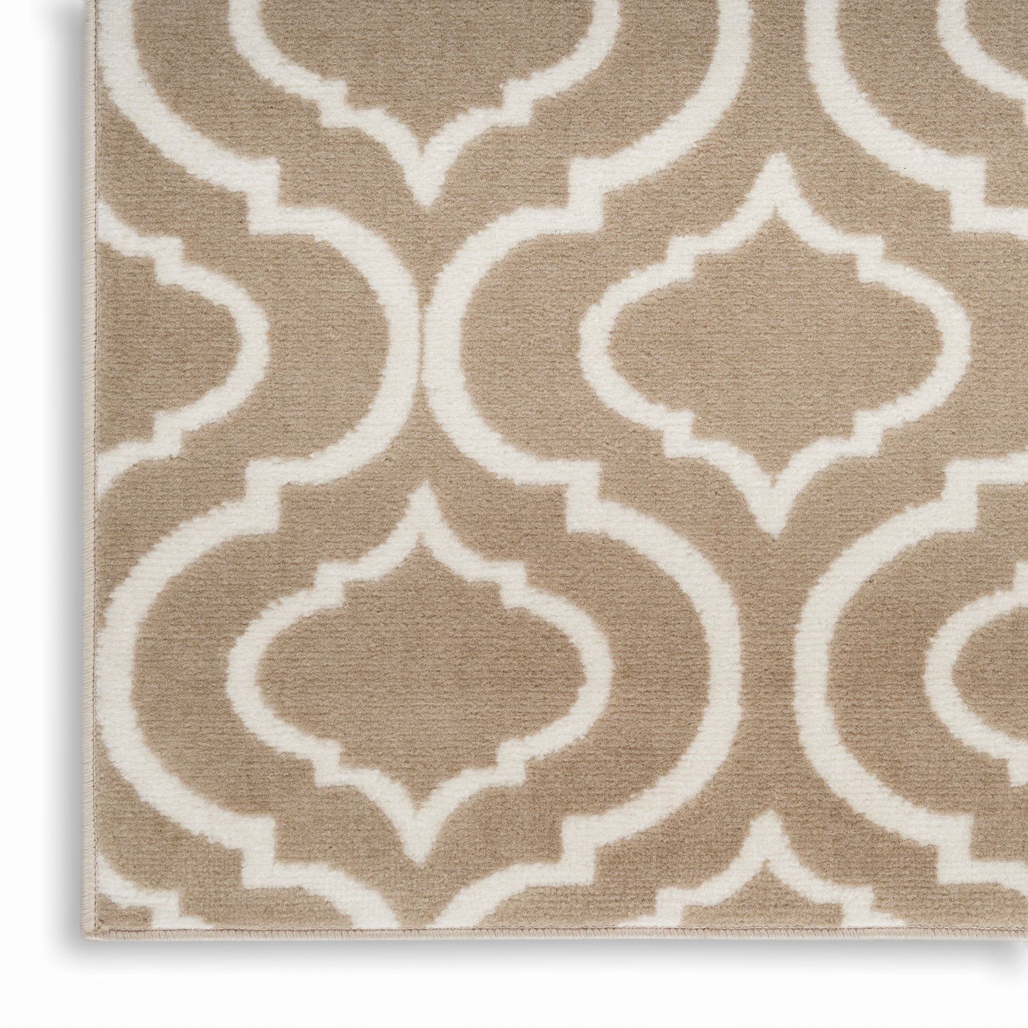 Nourison Home Jubilant JUB19 Taupe  Transitional Machinemade Rug