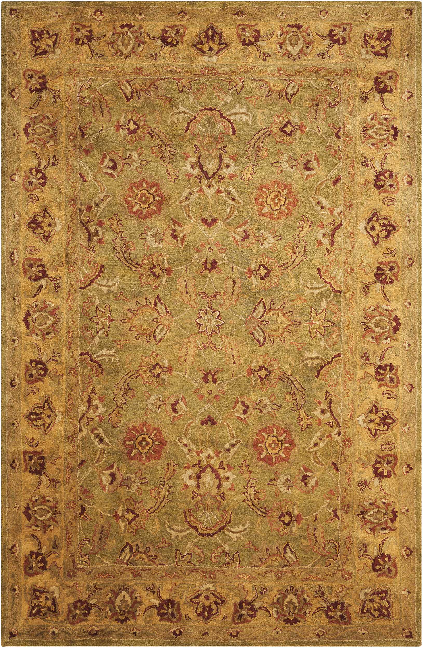 Nourison Home Jaipur JA12 Green Traditional Tufted Rug