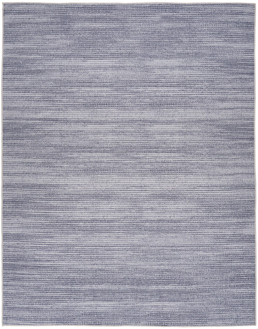 Nourison Home Nourison Washables NWB03 Grey  Contemporary Machinemade Rug