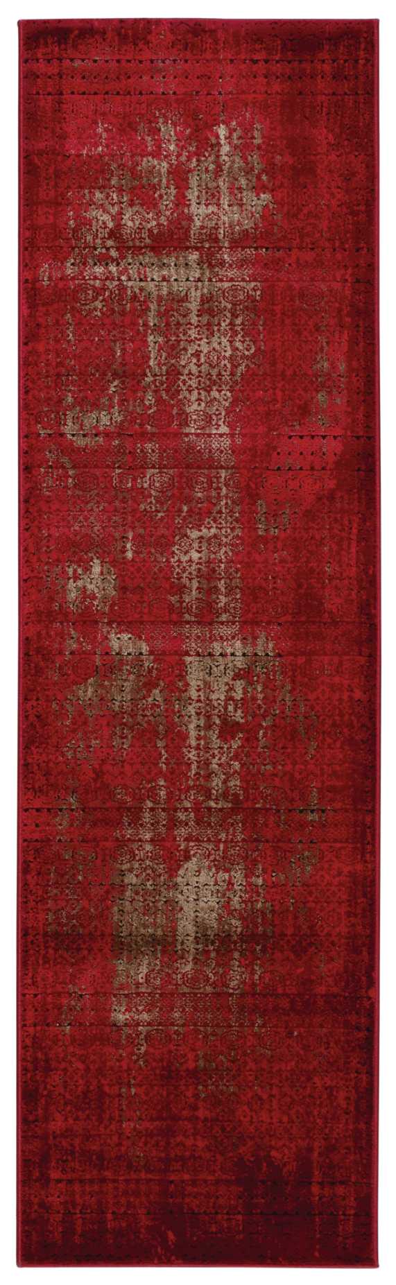 Nourison Home Karma KRM01 Red  Traditional Machinemade Rug