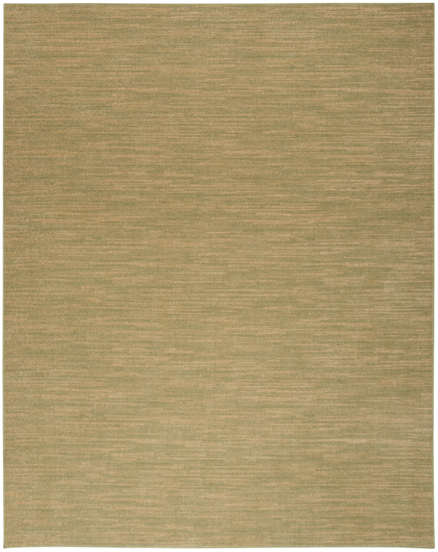 Nourison Home Nourison Essentials NRE01 Green Gold  Contemporary Machinemade Rug