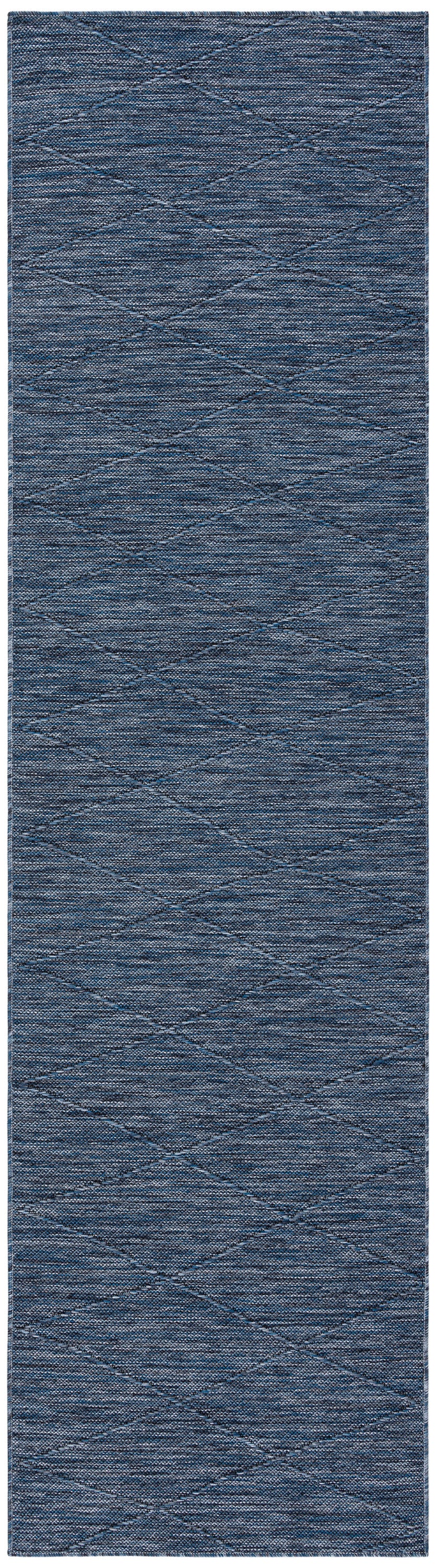 Nourison Home Washable Solutions WSL01 Navy Blue Contemporary Machinemade Rug