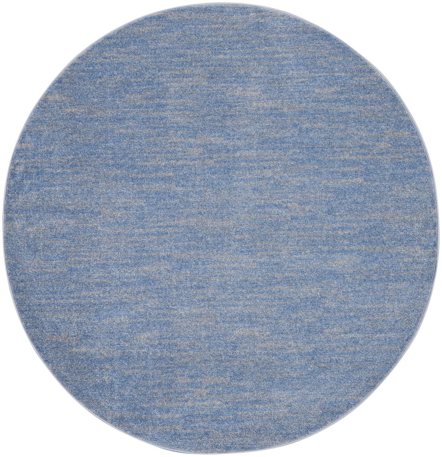 Nourison Home Nourison Essentials NRE01 Blue Grey  Contemporary Machinemade Rug