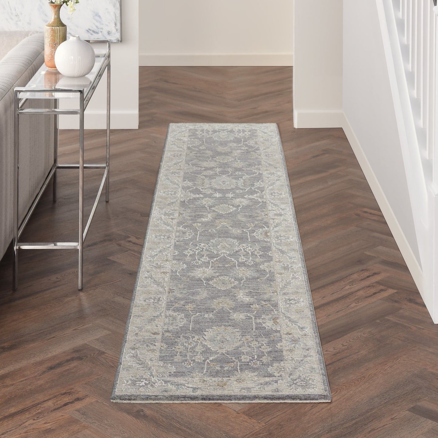 Nourison Home Infinite IFT03 Charcoal  Traditional Machinemade Rug