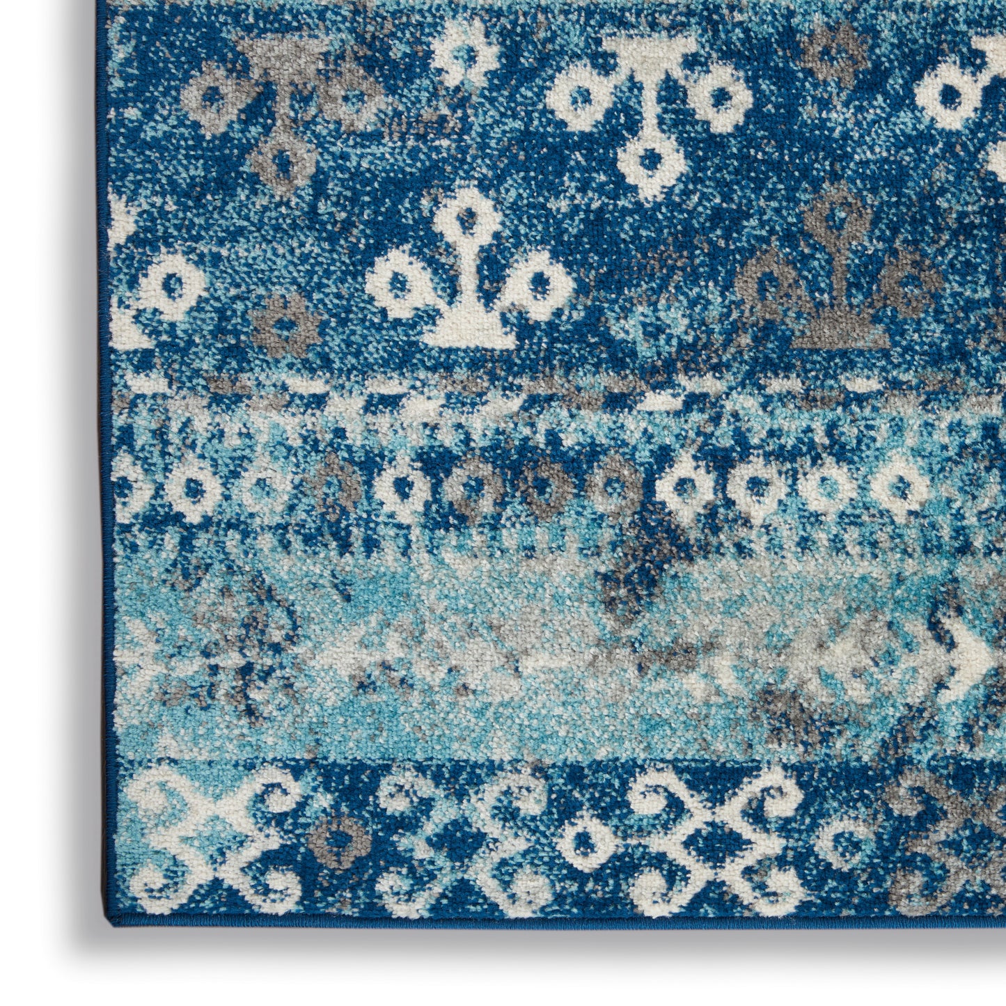 Nourison Home Persian Vintage PRV07 Ivory Blue   Machinemade Rug