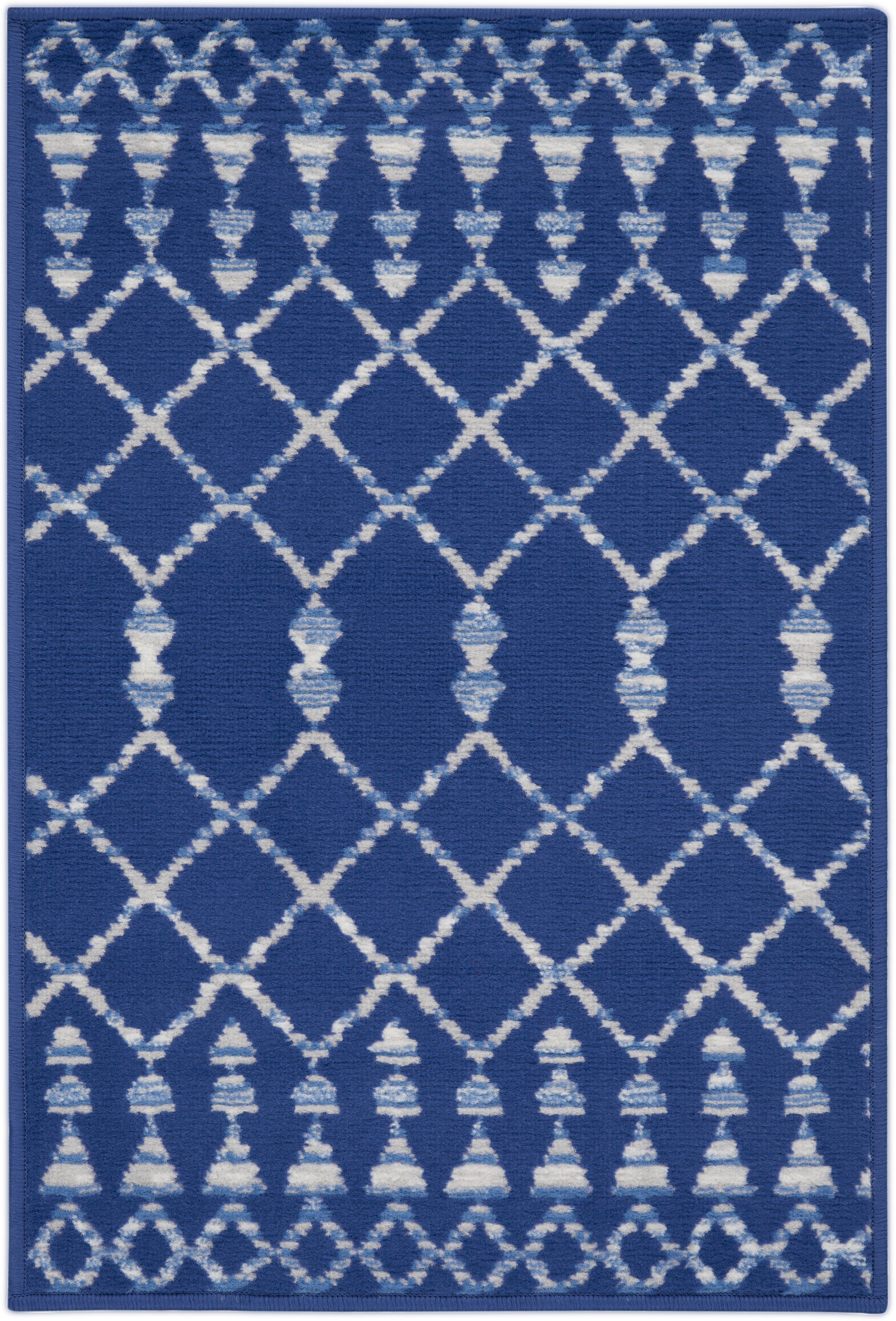 Nourison Home Whimsicle WHS02 Navy Contemporary Machinemade Rug