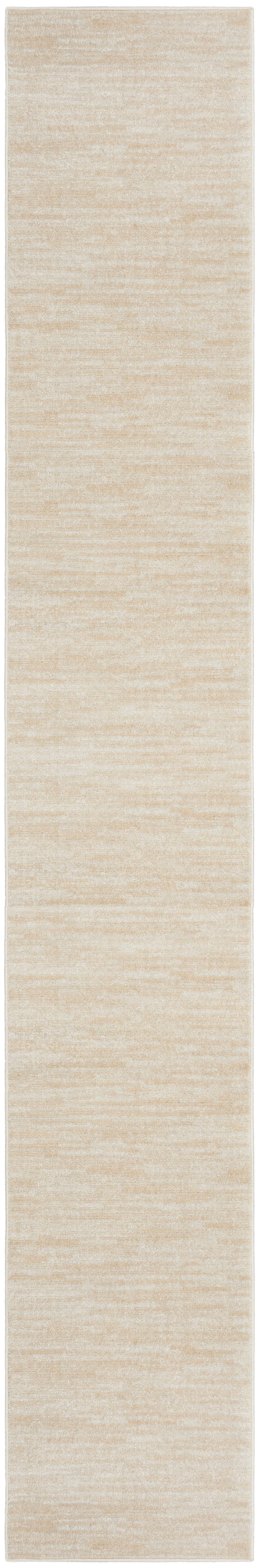 Nourison Home Nourison Essentials NRE01 Ivory Beige  Contemporary Machinemade Rug