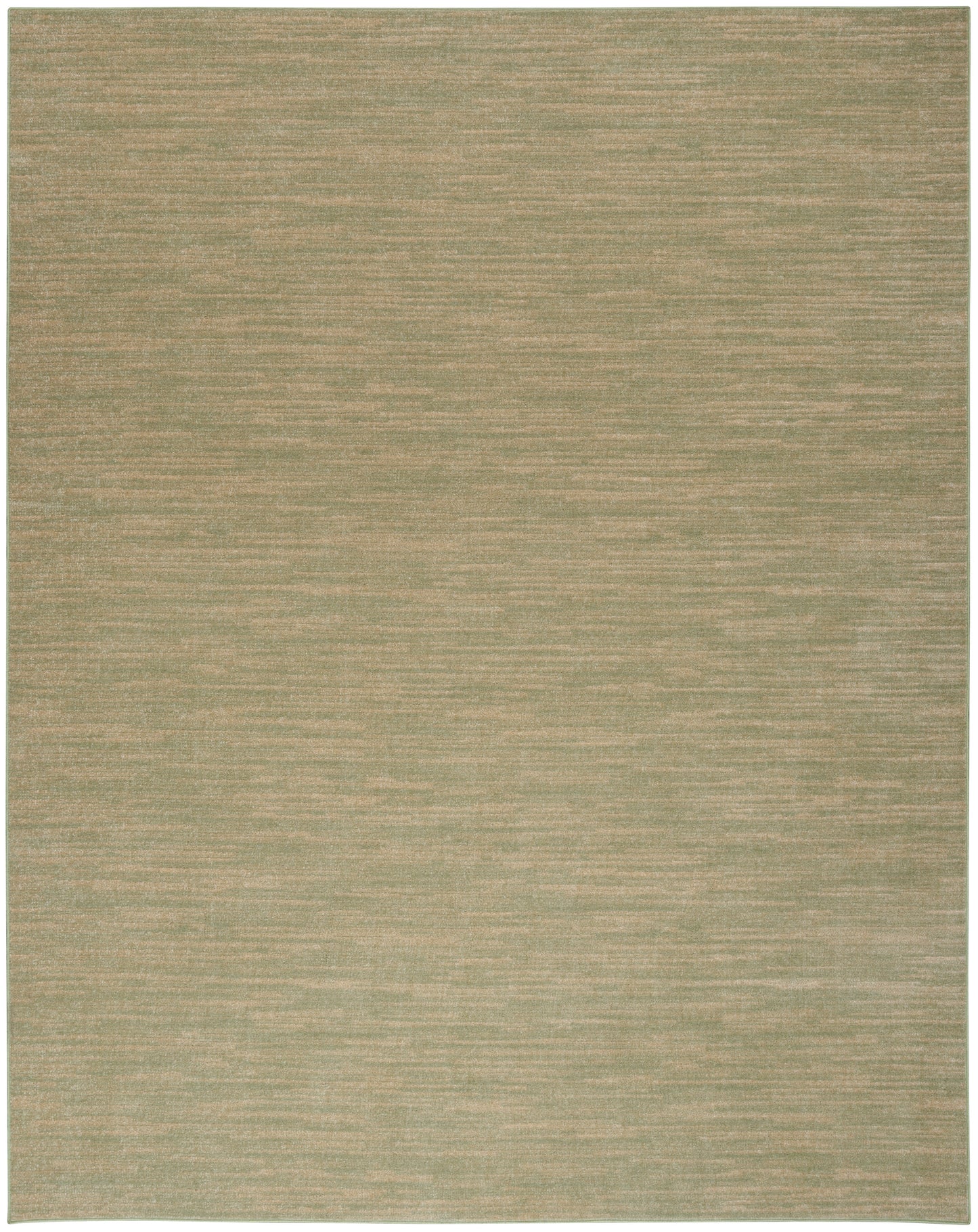 Nourison Home Nourison Essentials NRE01 Green Gold  Contemporary Machinemade Rug