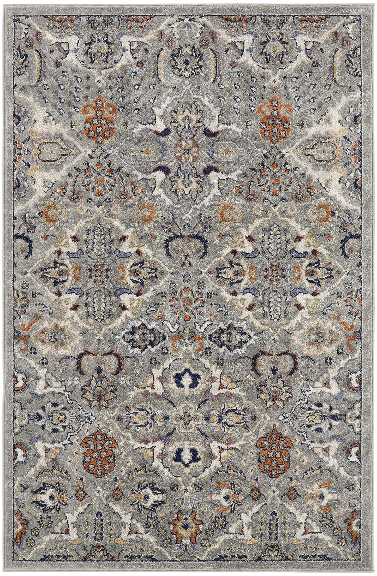 Nourison Home Allur ALR03 Grey  Transitional Machinemade Rug