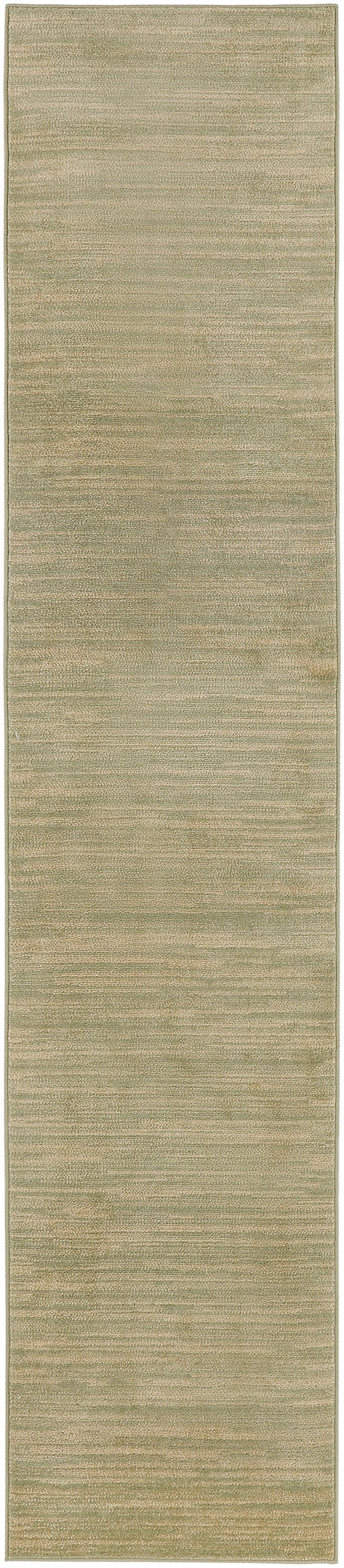 Nourison Home Nourison Essentials NRE01 Green Gold  Contemporary Machinemade Rug