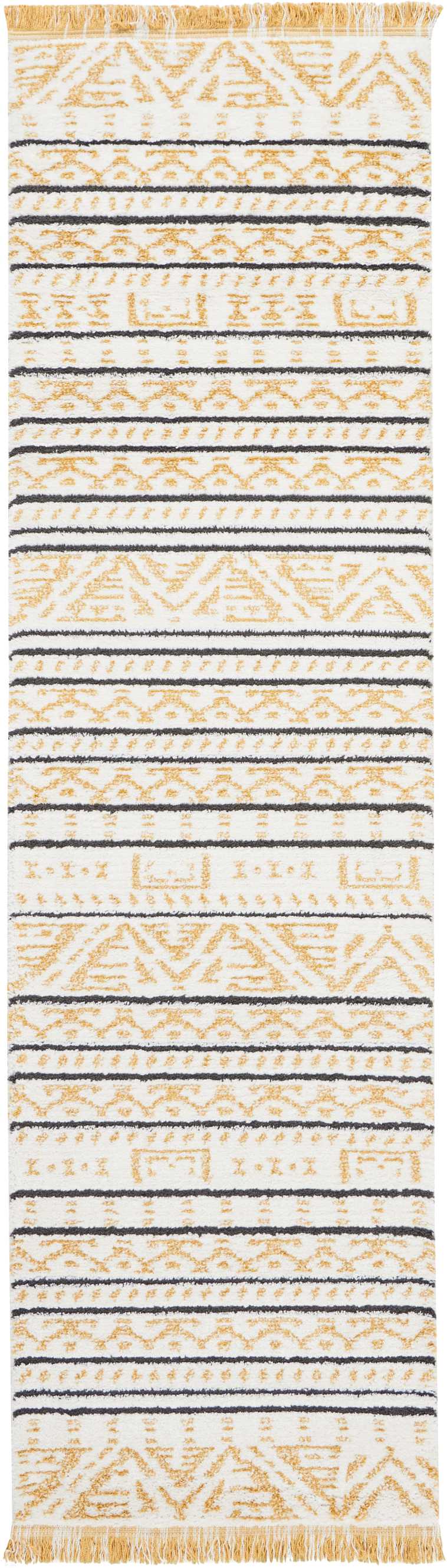 Nourison Home Kamala DS503 Yellow Contemporary Machinemade Rug