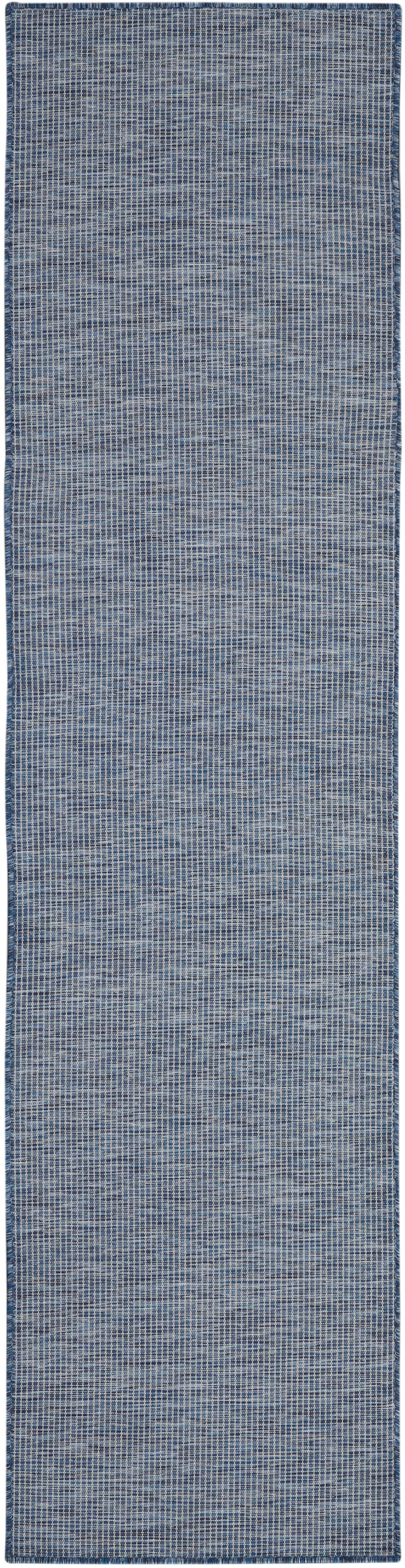 Nourison Home Positano POS01 Navy Blue Contemporary Machinemade Rug