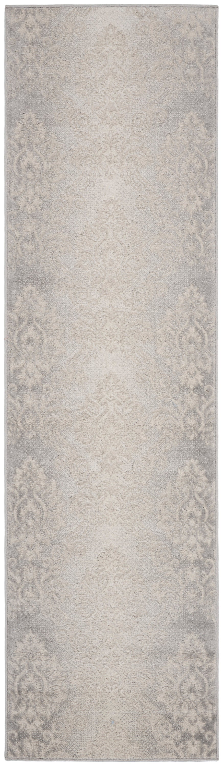 Nourison Home Elation ETN03 Ivory Grey  Traditional Machinemade Rug