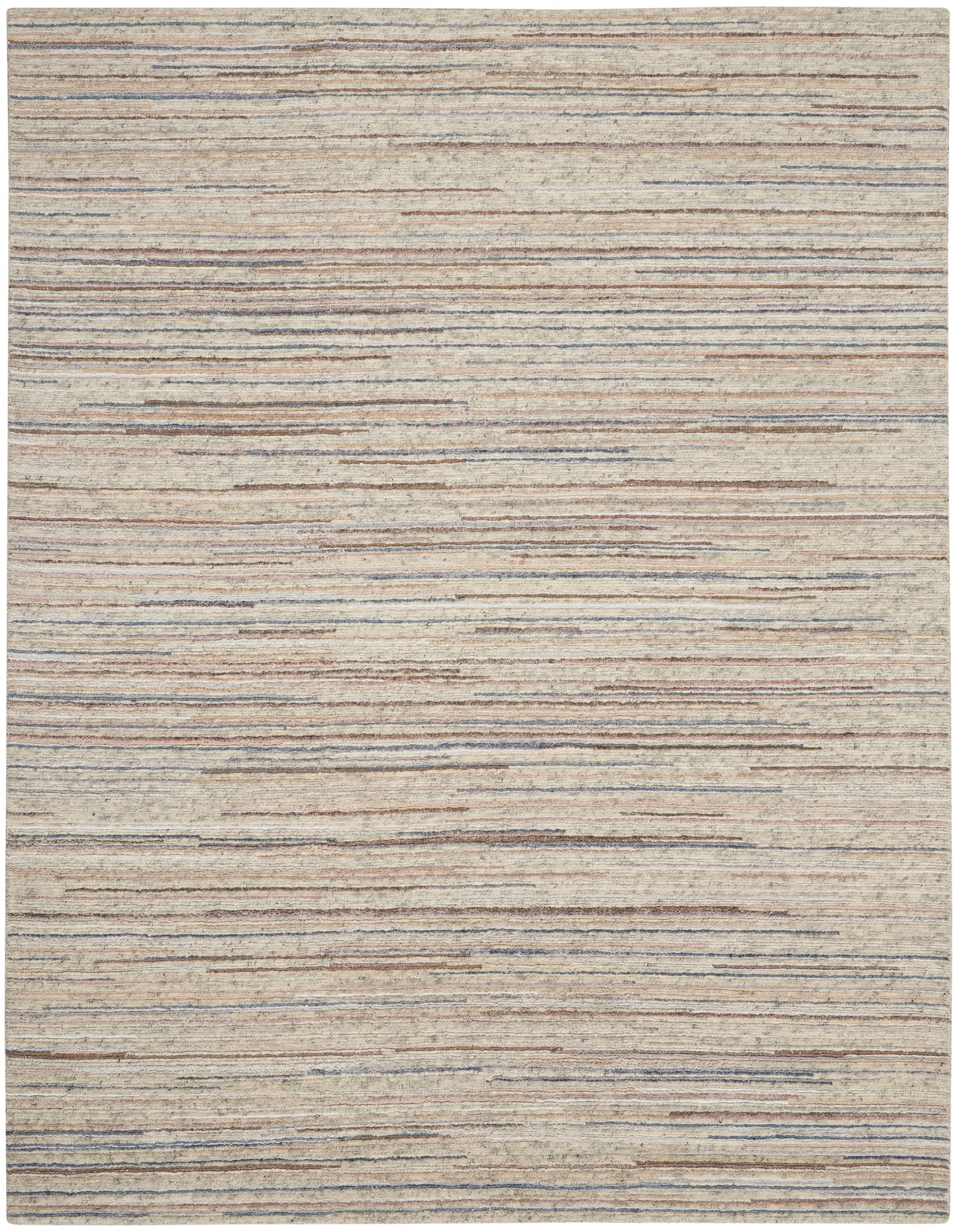 Nourison Home Plateau PAE01 Ivory  Contemporary Knotted Rug