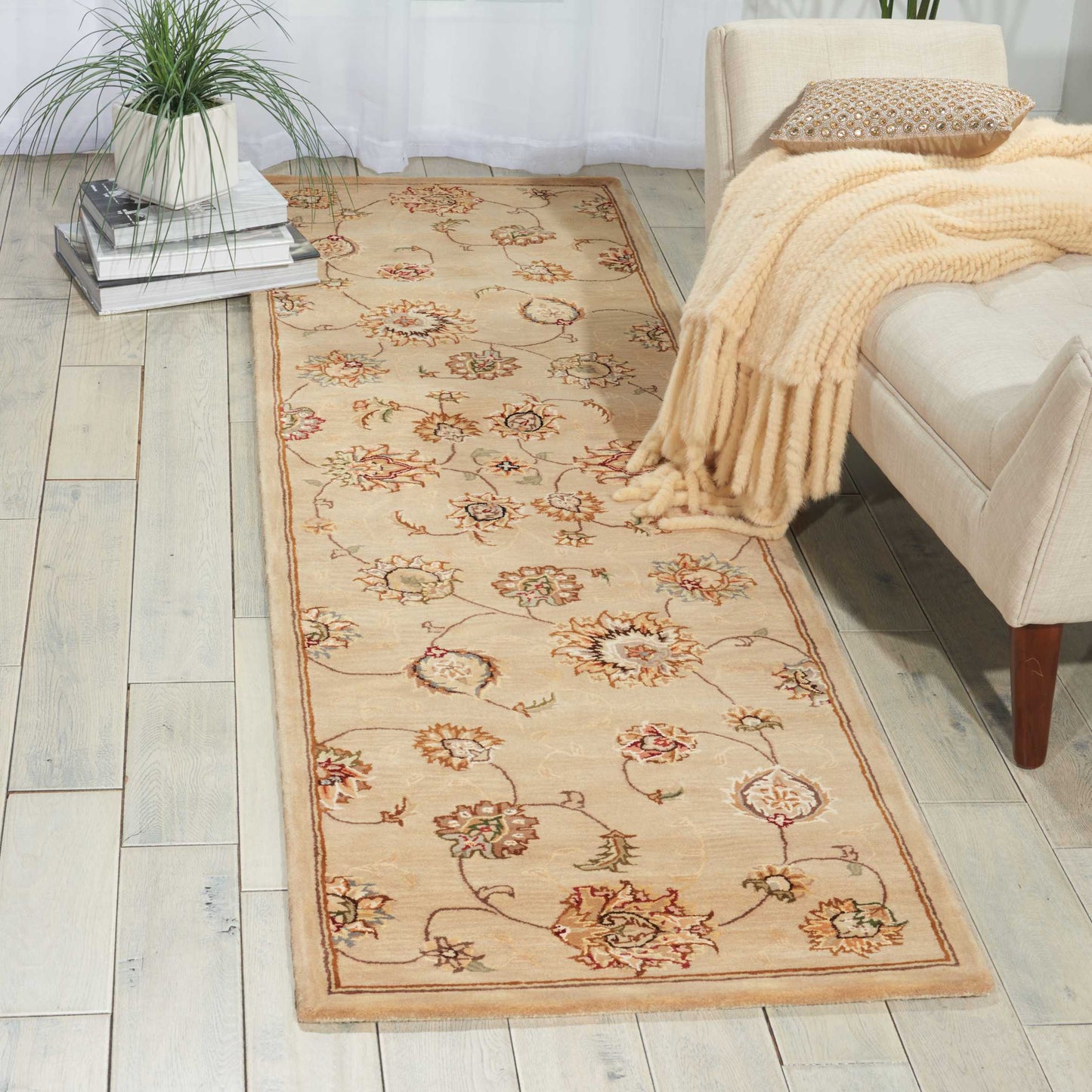 Nourison Home Nourison 2000 2360 Beige  Traditional Tufted Rug