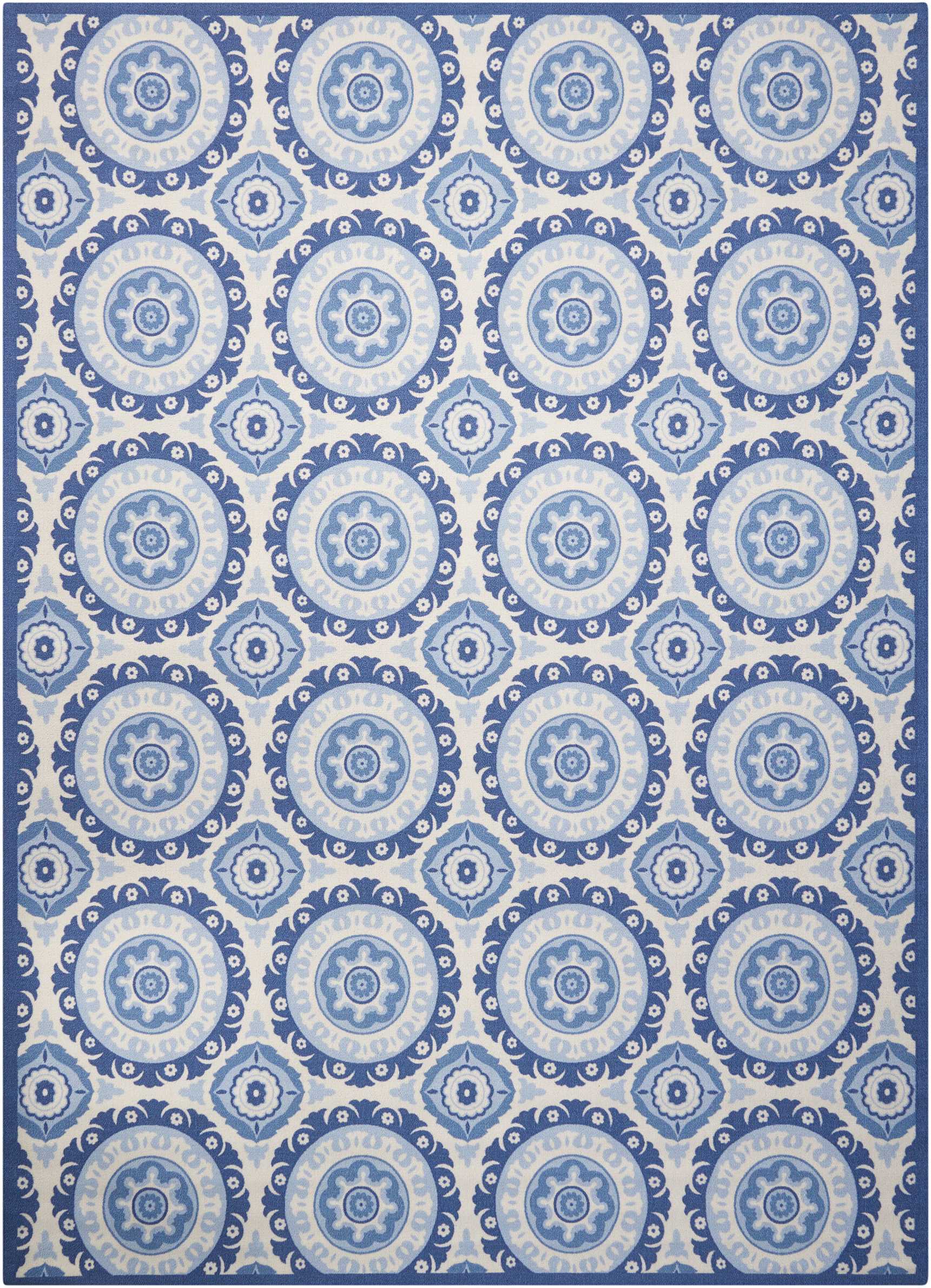 Waverly Sun N Shade SND16 Navy Contemporary Machinemade Rug - Rugs - Waverly - Atlanta Designer Rugs